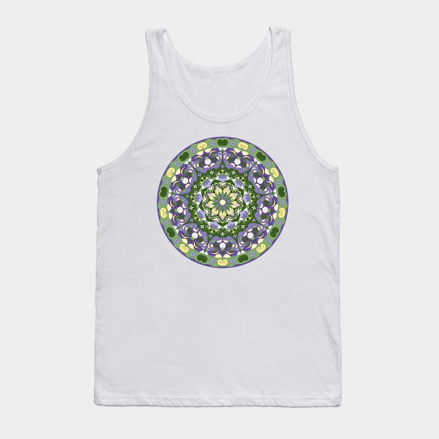 Bright circular arabic ornaments Tank Top by IrinaGuArt